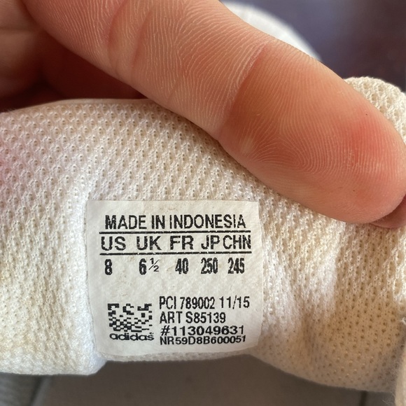 Adidas Superstar White Size W8 Shelltoe Leather - Picture 3 of 11